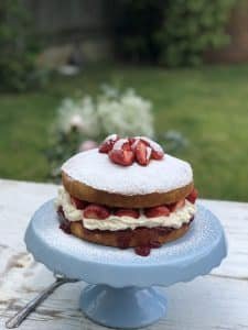 Vegan Victoria Sponge Cake