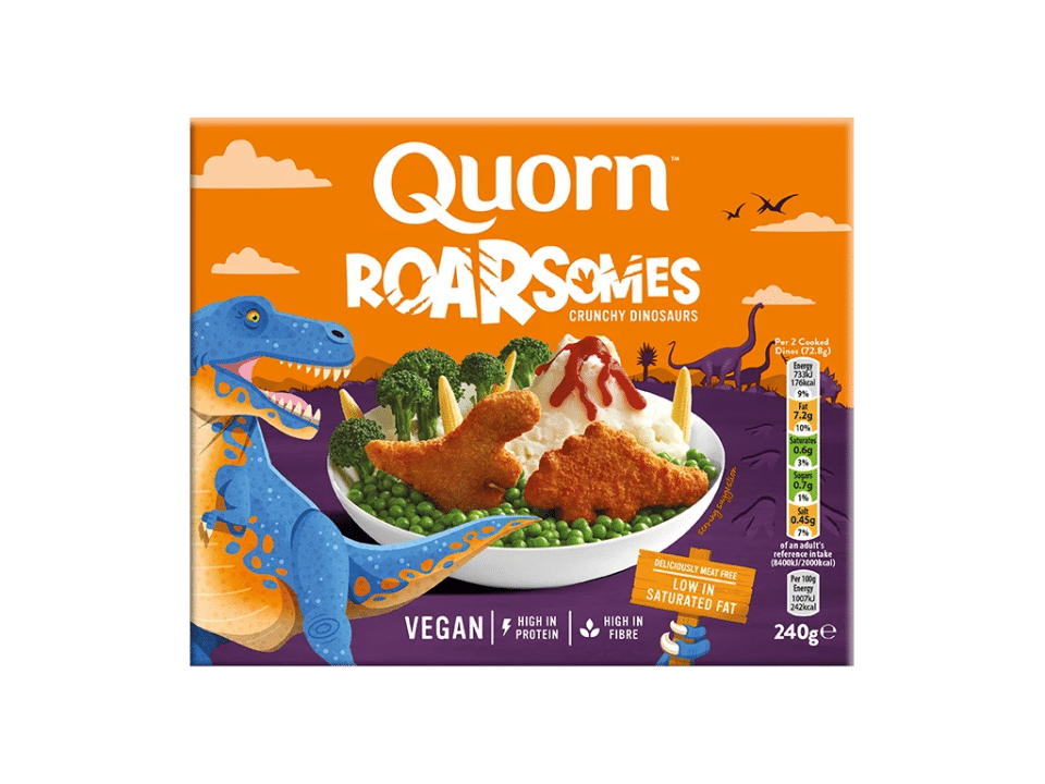 Quorn Vegan Roarsomes