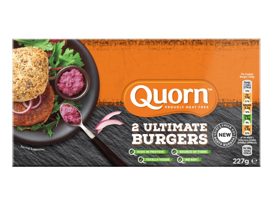 Quorn Vegan Ultimate Burger