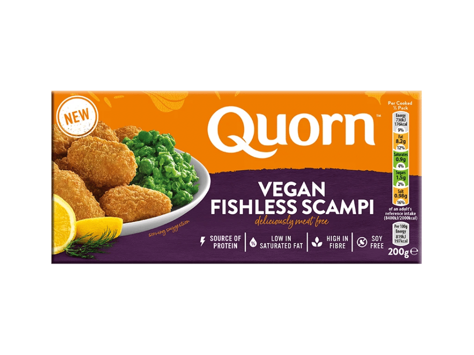 Quorn Vegan Fishless Scampi