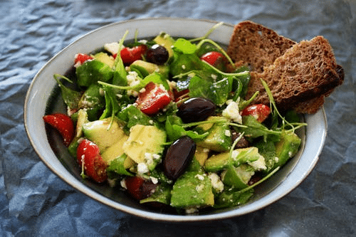 Avocado Tomato Arugula Salad