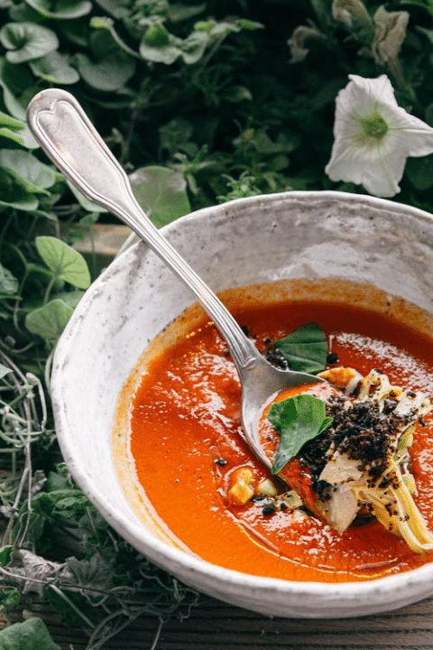 Roasted tomato soup