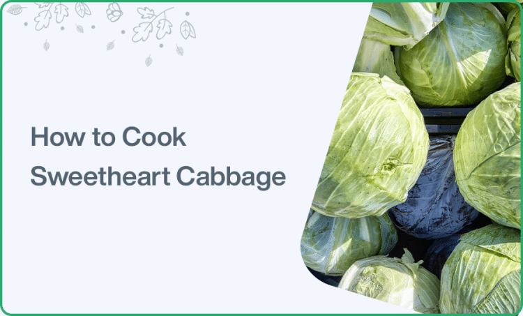 How to Cook Sweetheart Cabbage