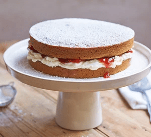The Best and Simplest Vegan Sponge Cake Recipe