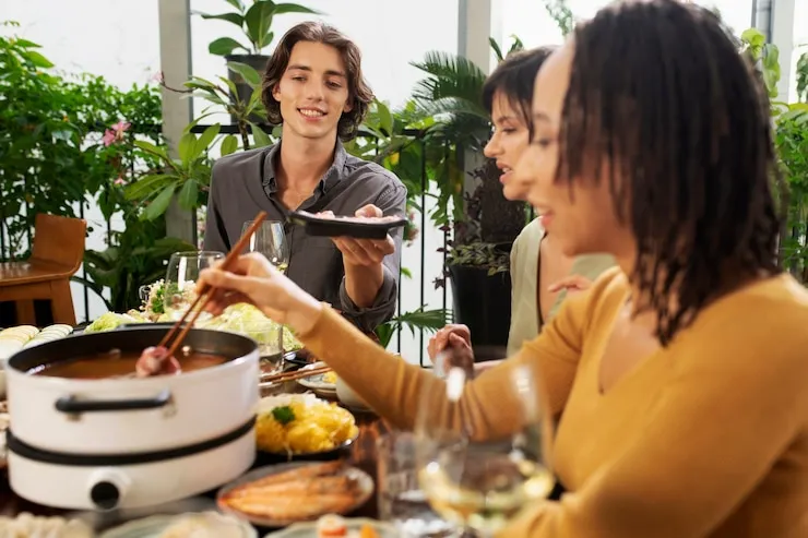 Vegan Buffet and Buffet-Style Service