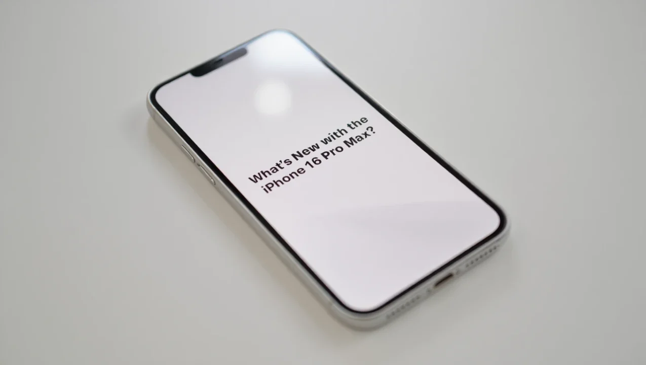 What’s New with the iPhone 16 Pro Max