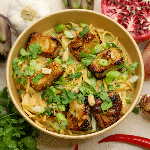 Nuts On Tempeh