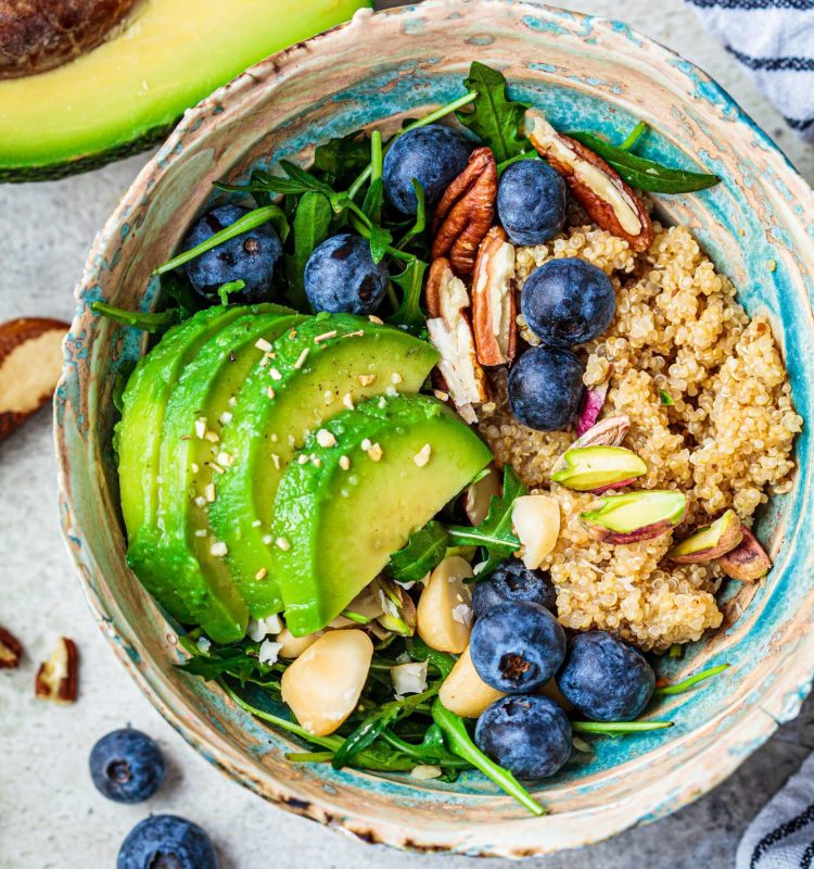healthy quinoa salad with berries avocado and nut 2021 12 09 14 47 17 utc