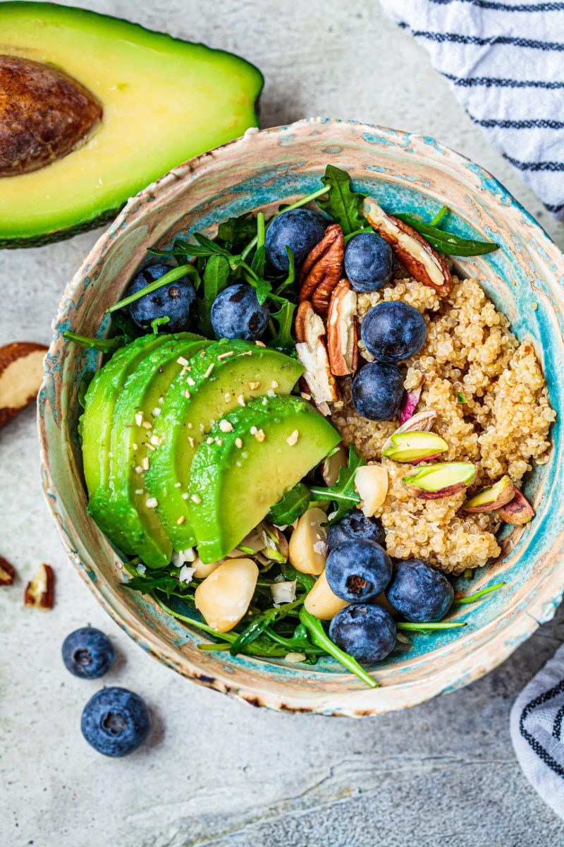 healthy quinoa salad with berries avocado and nut 2021 12 09 14 47 17 utc