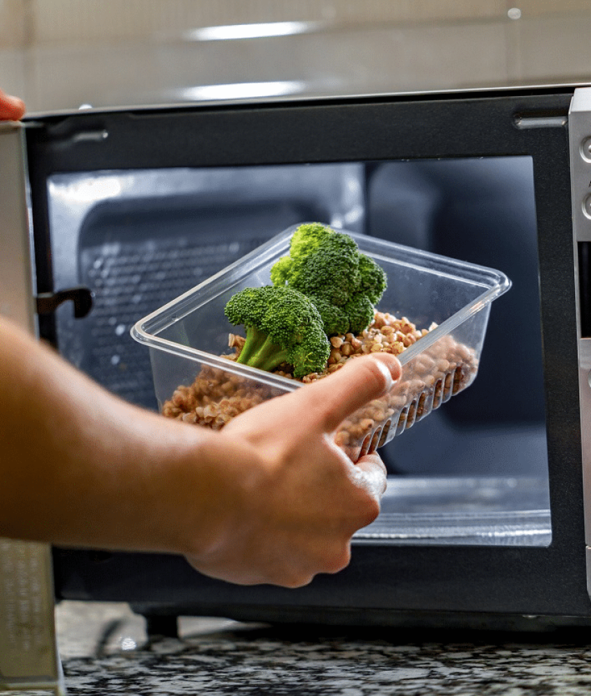 BROCCOLI IN THE MICROWAVE